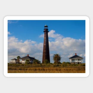 Bolivar Point Lighthouse Sticker